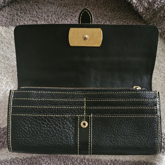 Louis Vuitton Suhali Portefeuille Le Favori Leather Wallet EUC W/Box & COA
